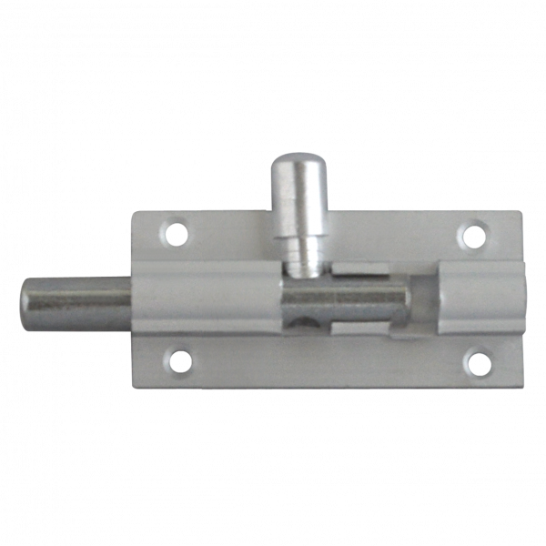 ASEC Aluminium 25mm Wide Straight Barrel Bolt
