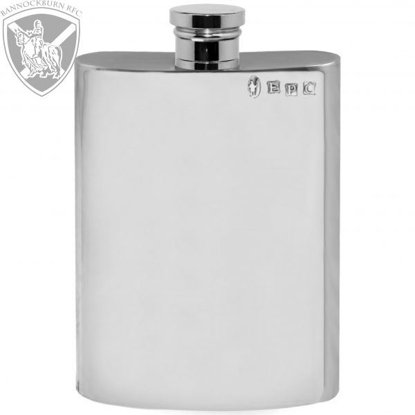 Clubs & Societies - 6oz Personalised Pewter Hip Flask
